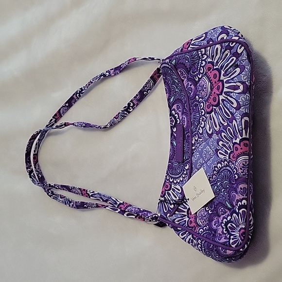 Vera Bradley Lilac Tapestry Little Crossbody - Picture 8 of 8